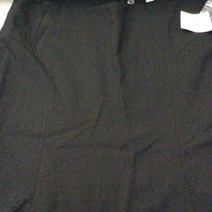 Cleo petite black a-line skirt so 14p
